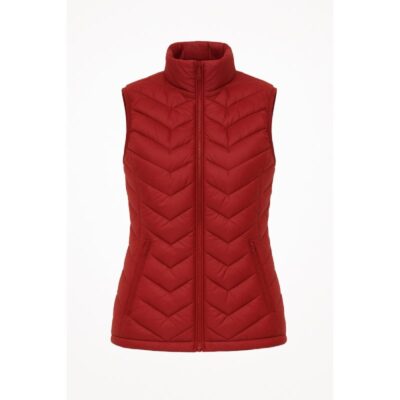 Дамски работен елек мод.1516 46 1516 cherveno