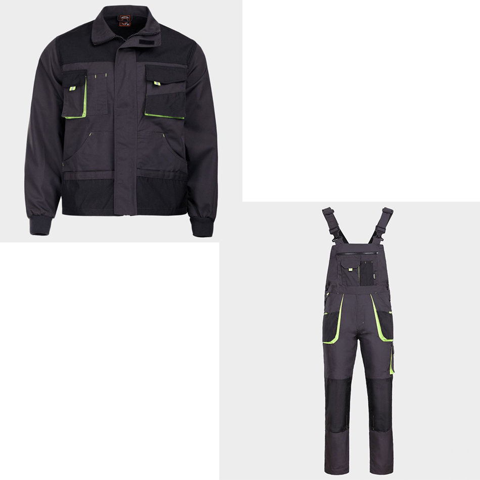 100511 комплект Емертон сиво със зелено