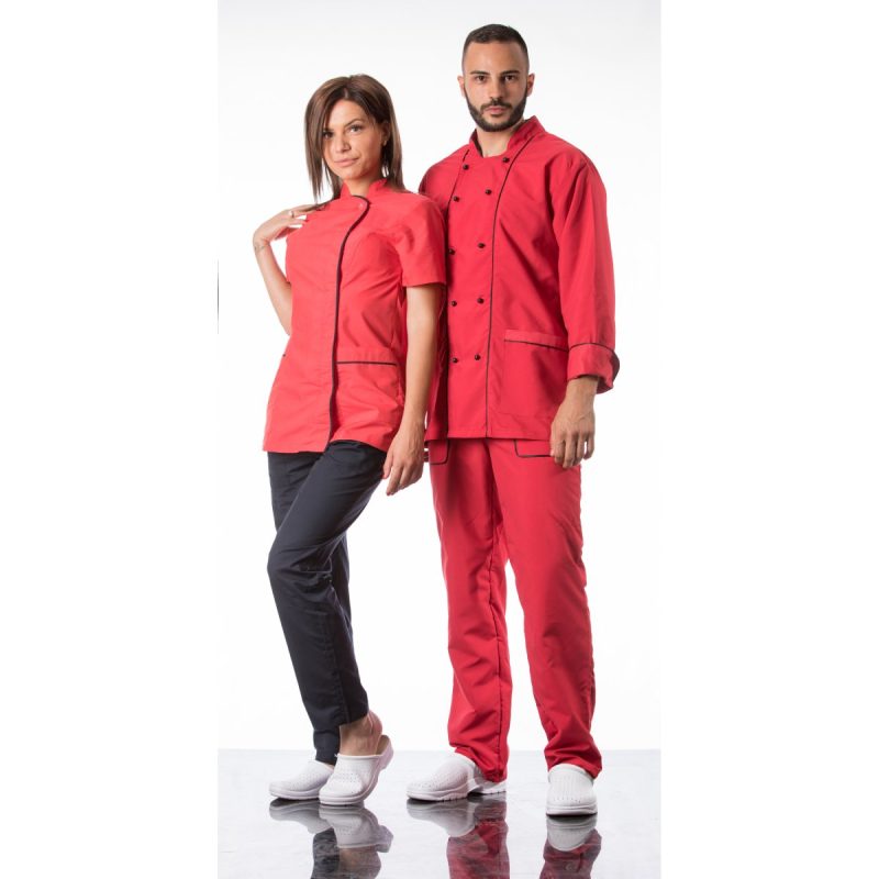 МЪЖКИ двуредов готварски комплект мод.0202 1 МЪЖКИ двуредов готварски комплект мод.0202