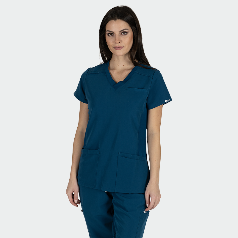 2305 туника кар. синьо 2