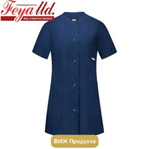 дамска туника мод.0565 П/ПЕ с ЕЛАСТАН цвят: ПЕТРОЛ