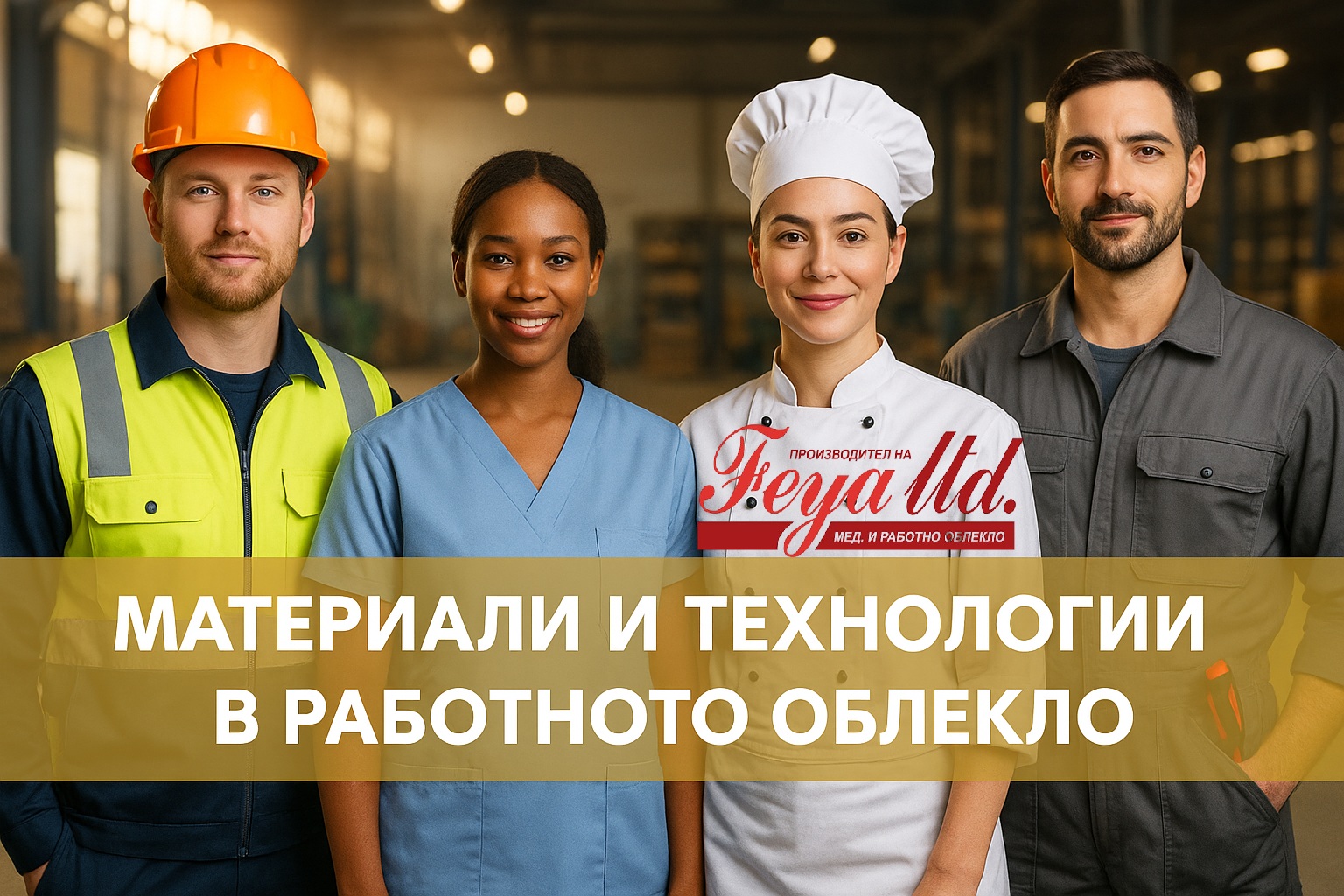 Материали и технологии в работното облекло