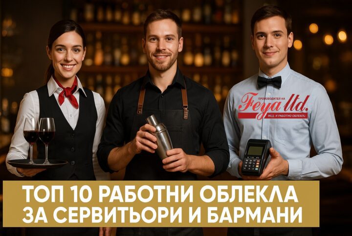 Работно облекло 42 Работно облекло за сервитьори и бармани