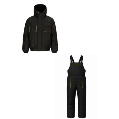 зимен ватиран комплект мод.0890 от промазска - ХИТ ЦЕНА – Feya.eu 4 0890 vat.k t cherno s zhylto 111111