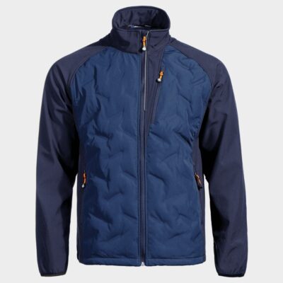 мъжко яке с вталена кройка мод.0302 18 0302 yake figuri softshel tymno sinuo 1