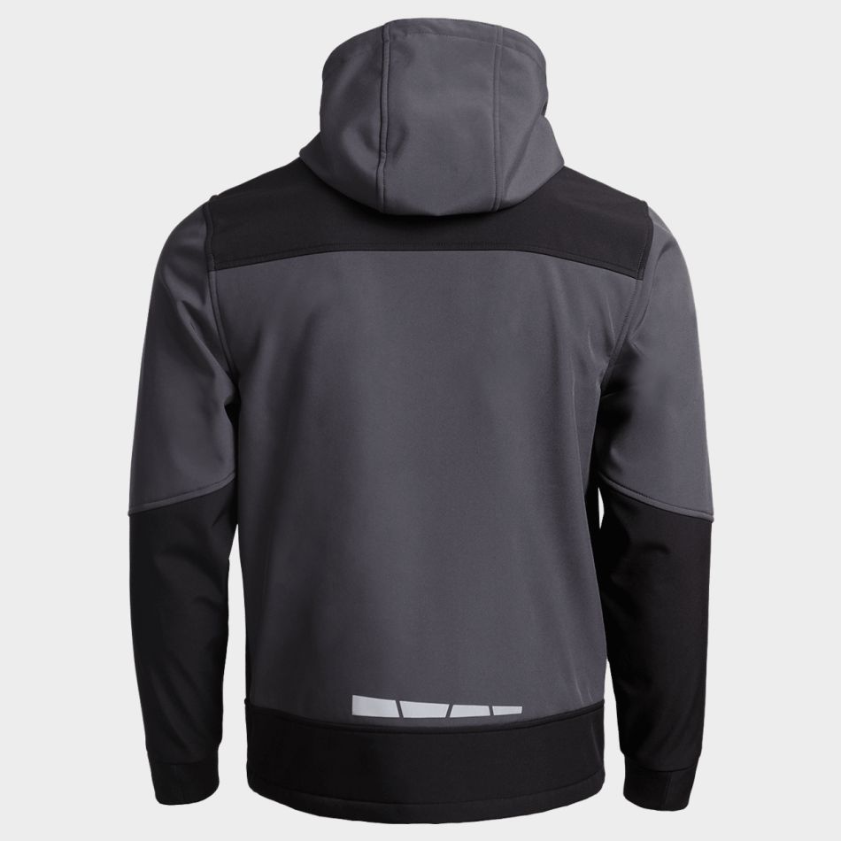 1712 софтшел яке сиво с черно ЕОС 2