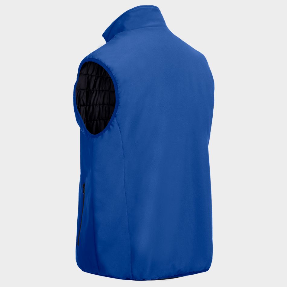 1714 СОФТШЕЛ елек с вата кр.синьо 4