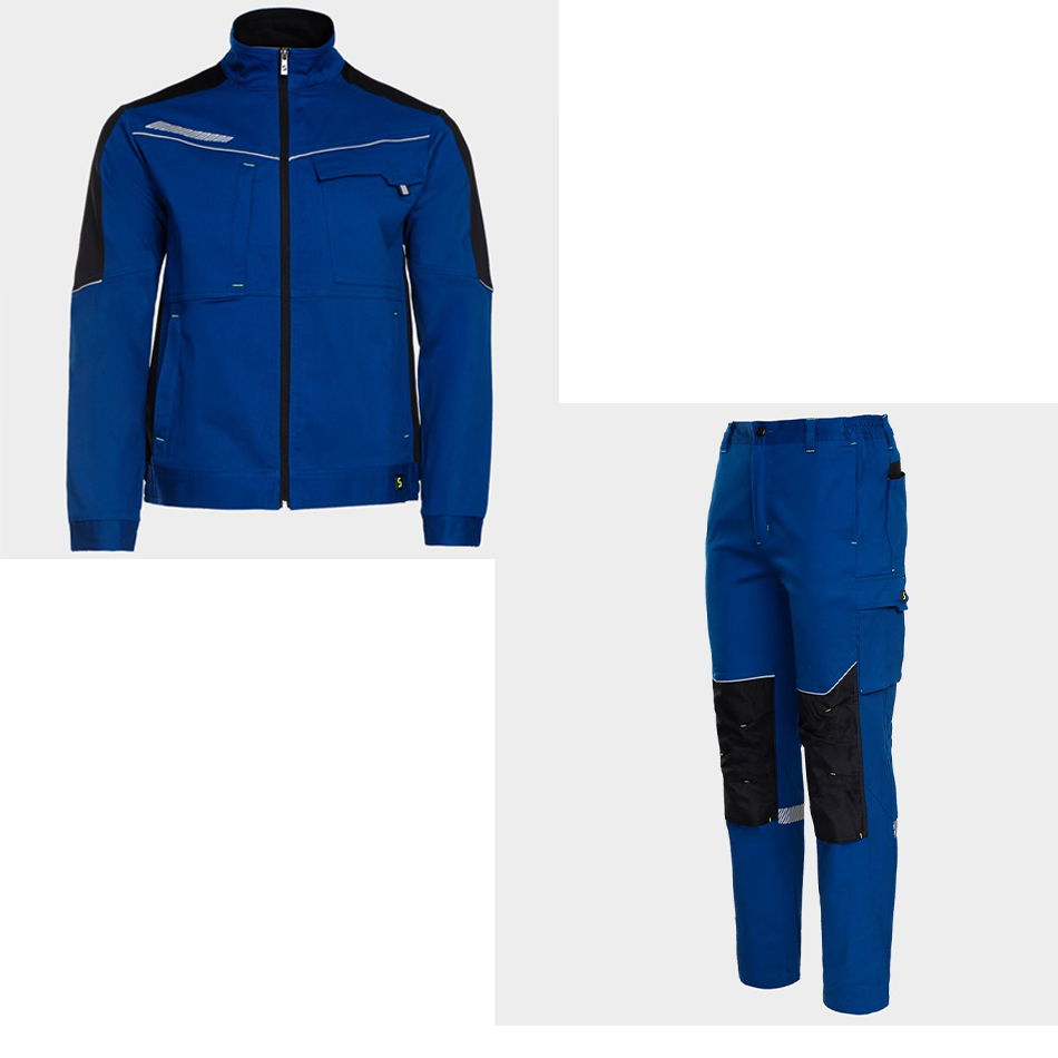 27941 яке с п-н Памук Спандекс кр. син