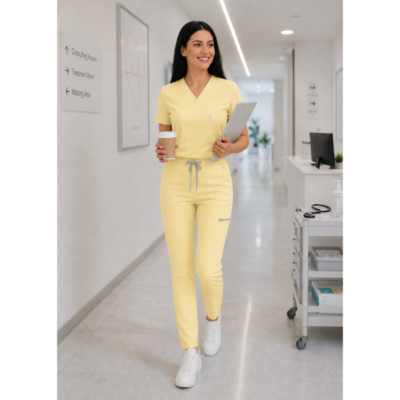 Дамски комплект SLIM FIT мод.3027 16 3027 med.k t pastelno zhylto 2