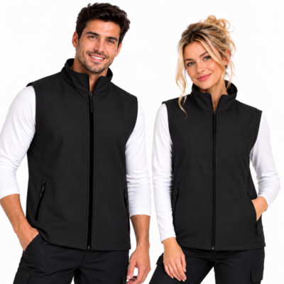 елек от SOFTSHELL унисекс мод.0815 12 0815 cheren softshel elek duo